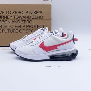 NEW Nike Air Max Pre-Day Sneakers DM0124-100 White/Archaeo Pink